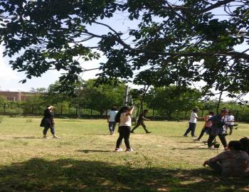 Sports activity of Microconcern-the PG club.